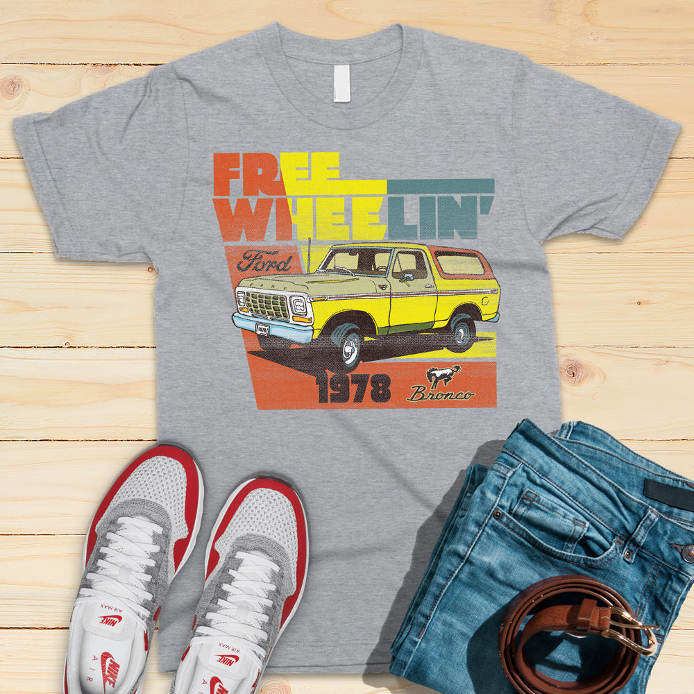 Ford T-shirt, Free Wheelin Tee