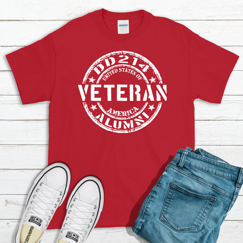 Veterans T-shirt, DD214 Veteran Tee