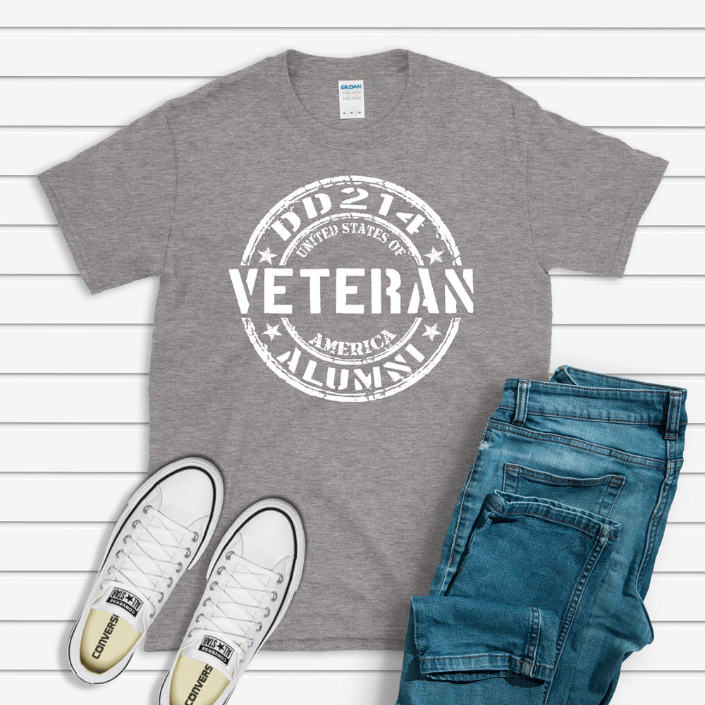 Veterans T-shirt, DD214 Veteran Tee