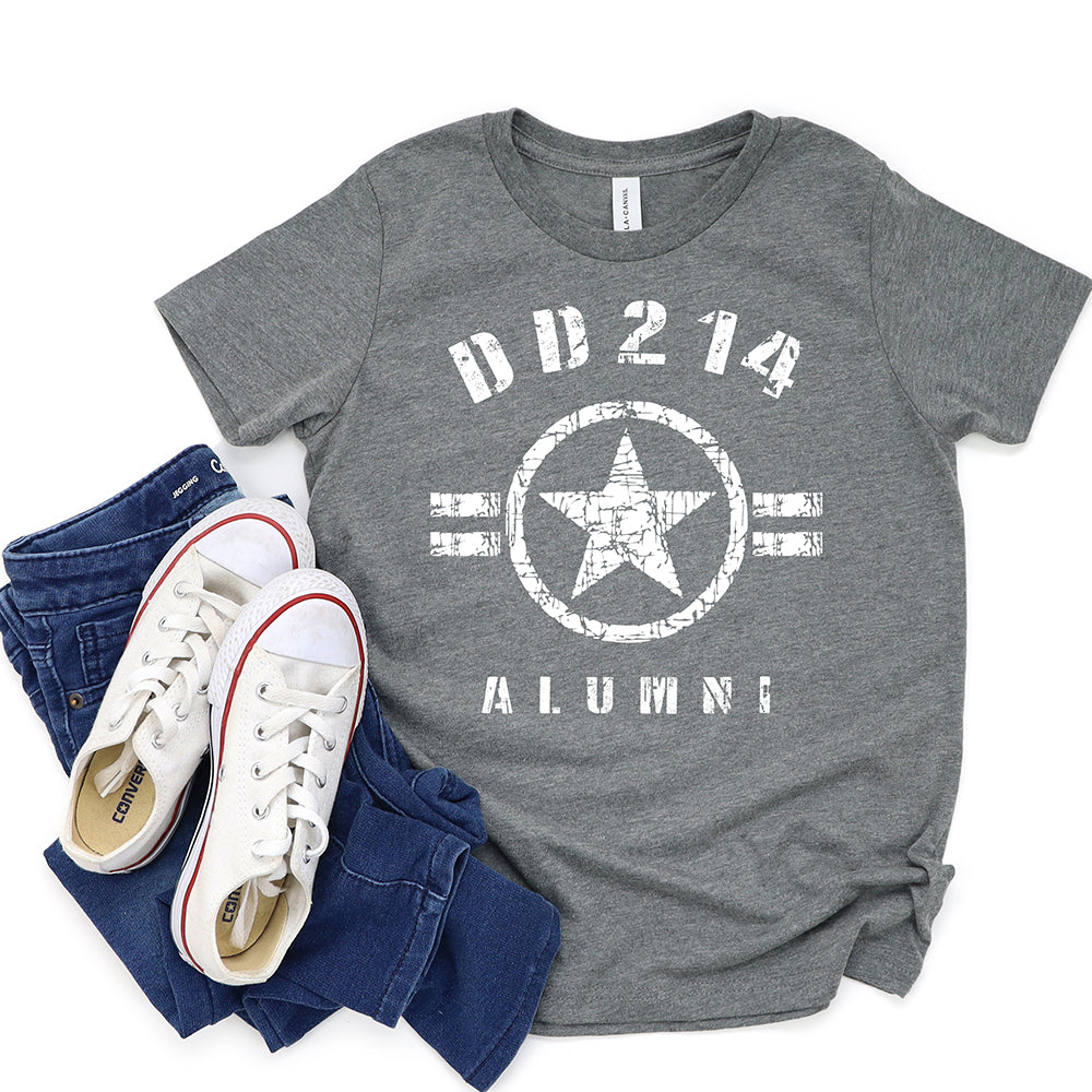 Veterans T-shirt, DD214 Alumni Tee