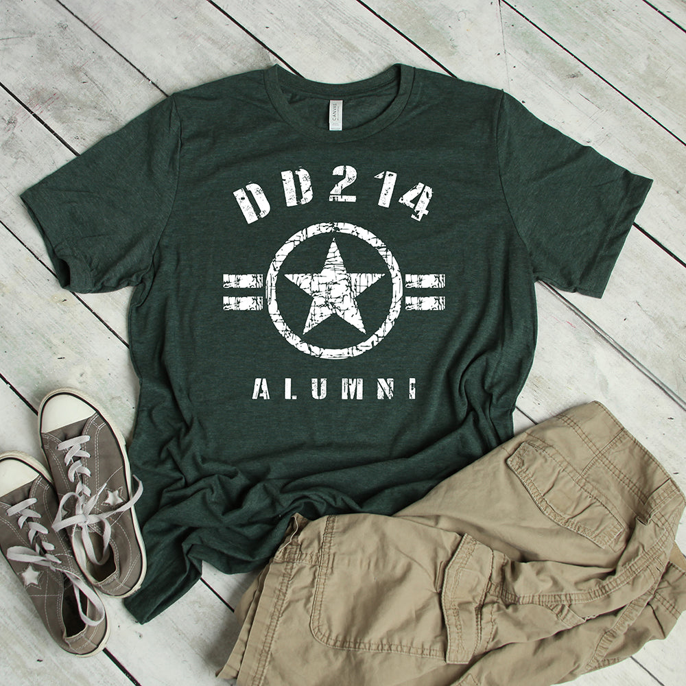 Veterans T-shirt, DD214 Alumni Tee