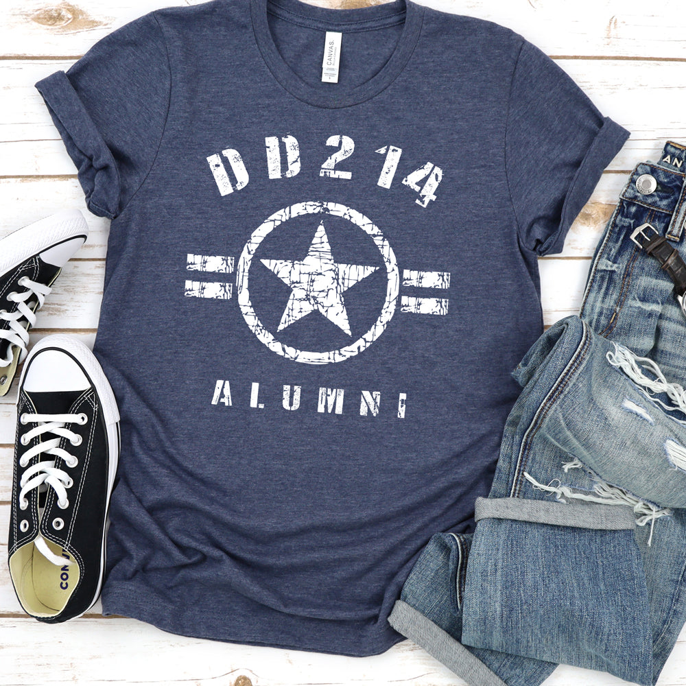 Veterans T-shirt, DD214 Alumni Tee