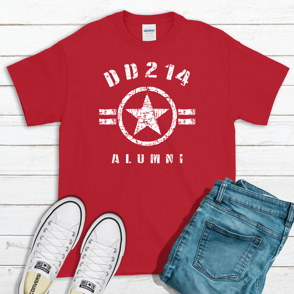 Veterans T-shirt, DD214 Alumni Tee