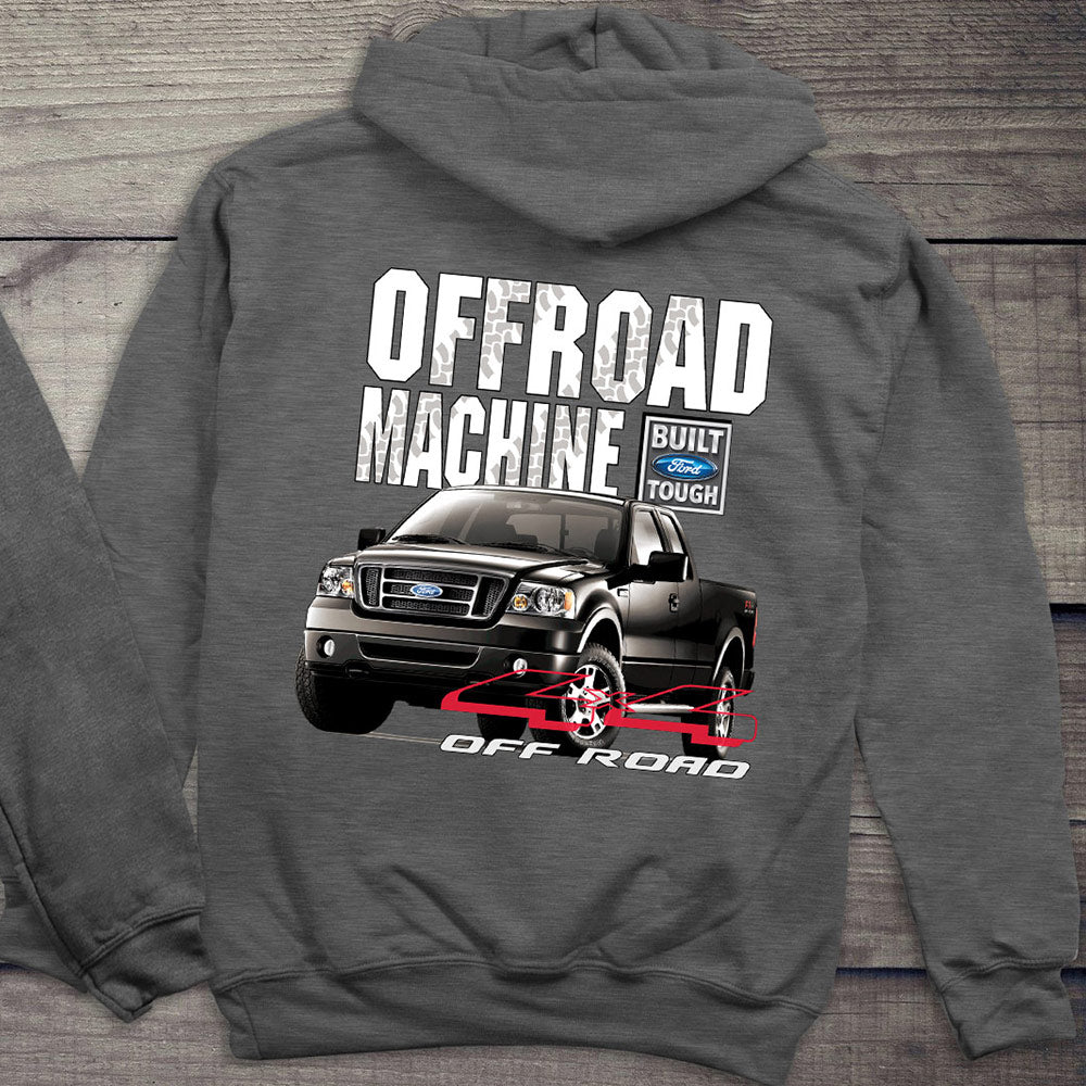 Ford Hoodie, Officially Licensed Off Road F-150 Hooded Sweatshirt