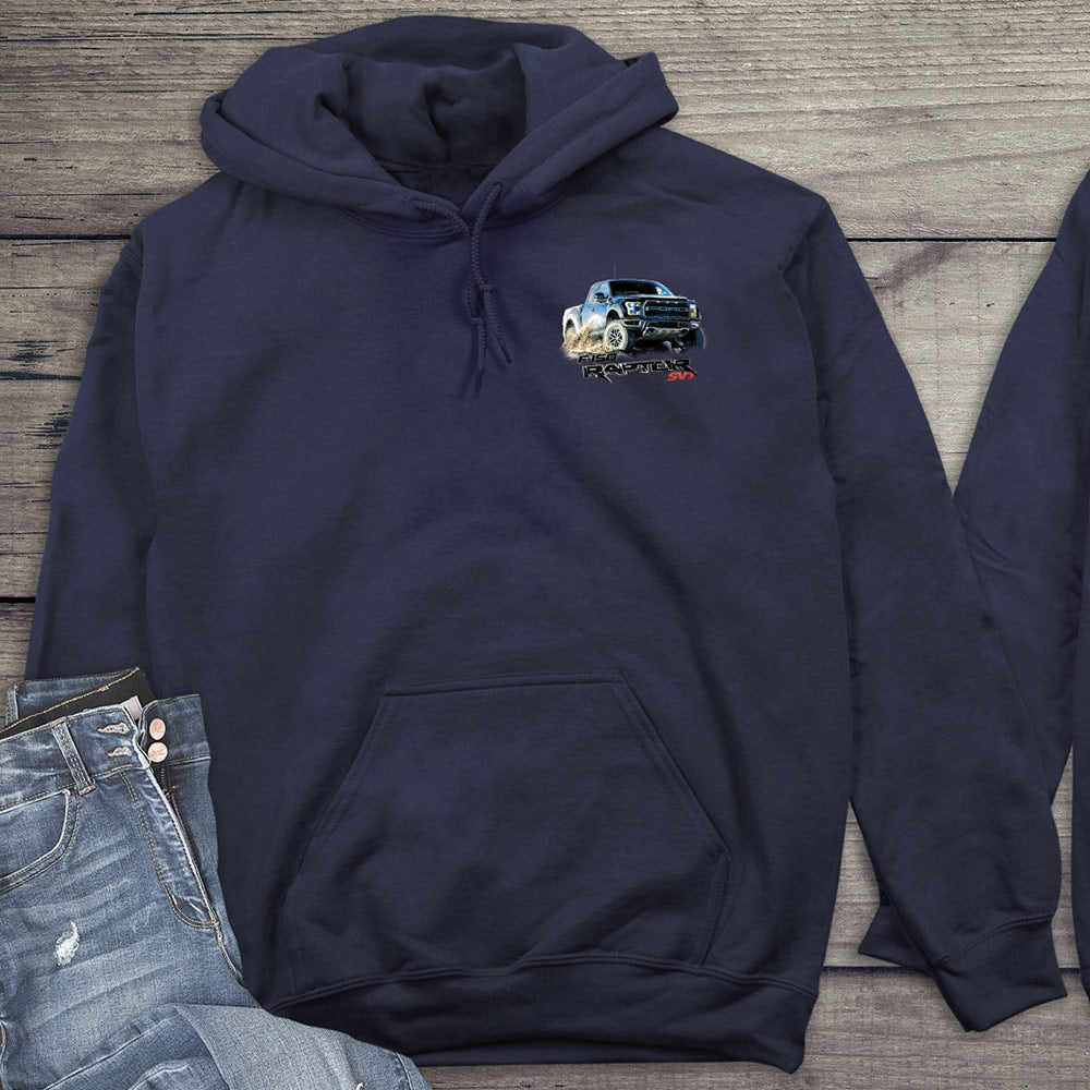 Ford Hoodie, Officially Licensed Hit The Dirt Hooded Sweatshirt