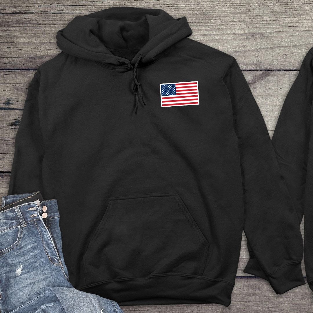 American Pride Hoodie, Not One Of The Sheep Hooded Sweatshirt