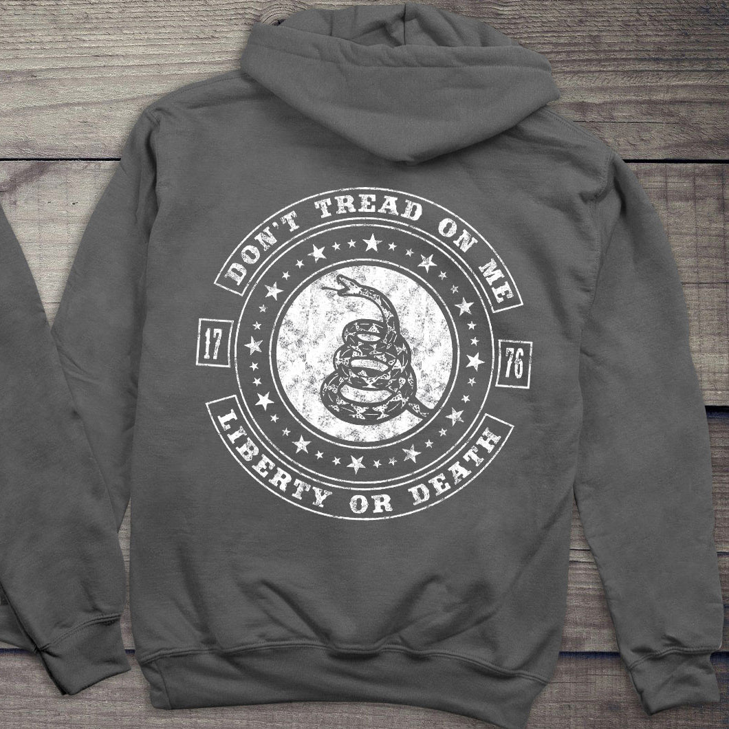 Don't Tread On Me Hoodie, American Pride Hooded Sweatshirt