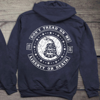 Don't Tread On Me Hoodie, American Pride Hooded Sweatshirt