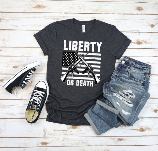 Liberty Or Death 2nd Amendment Tee