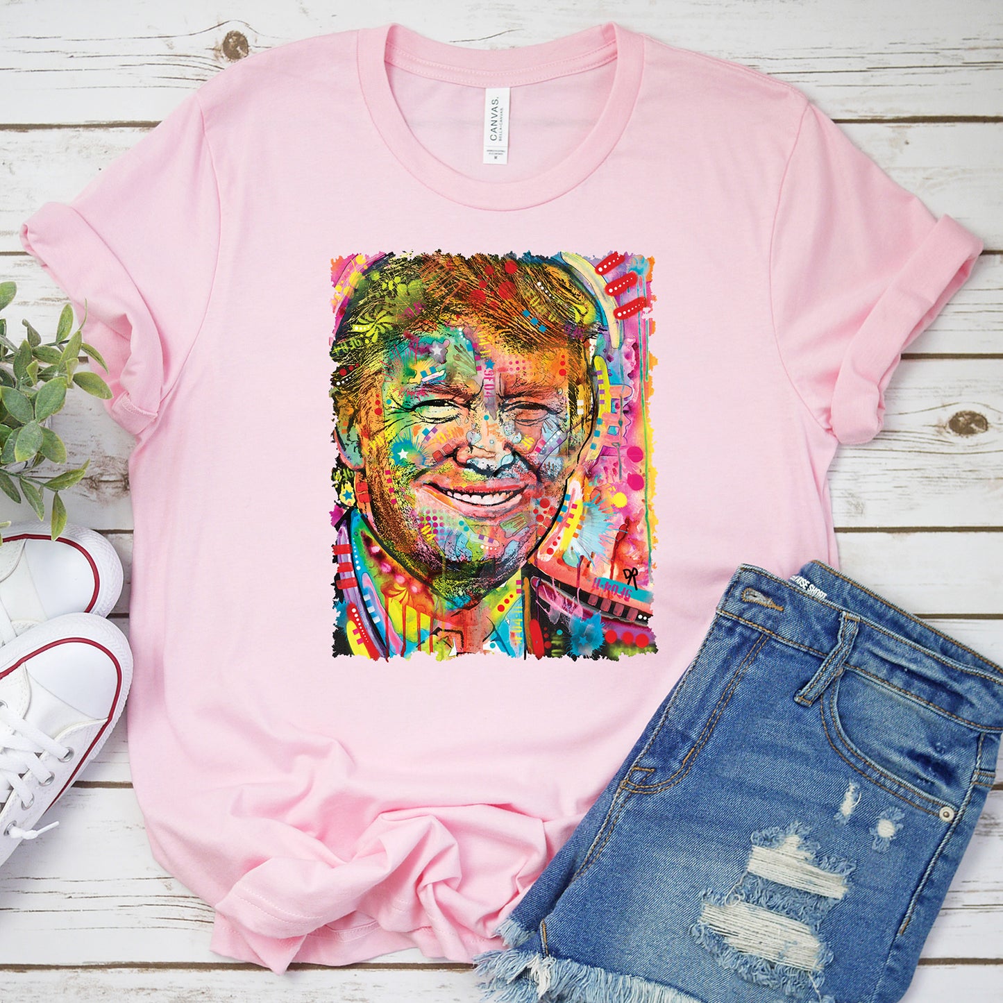 Colorful Trump T-shirt