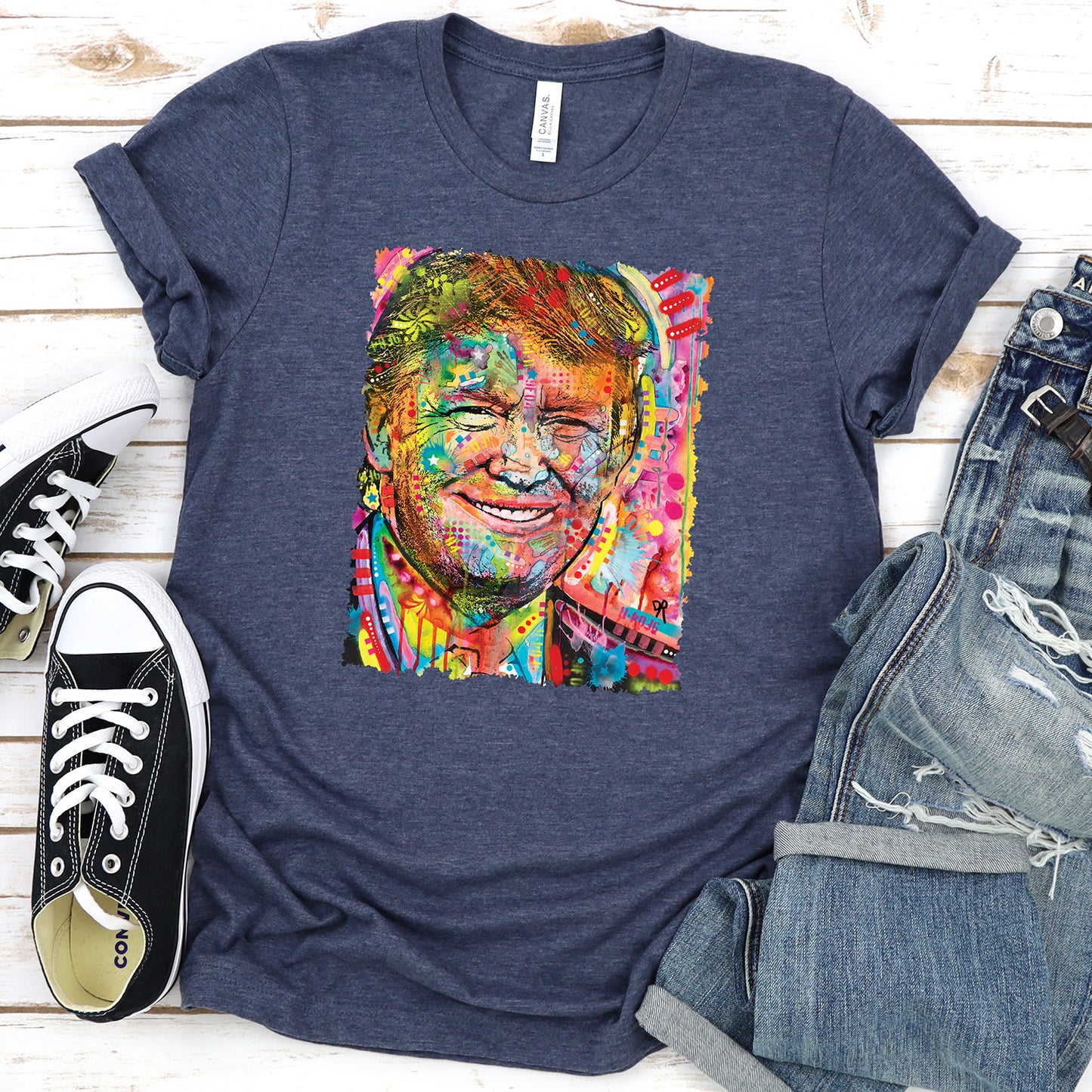 Colorful Trump T-shirt