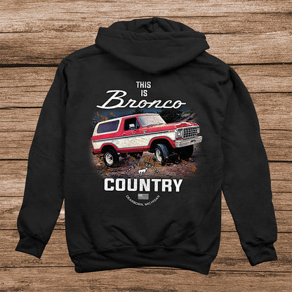 Bronco Country Hoodie