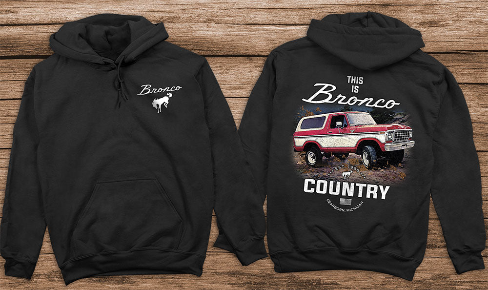 Bronco Country Hoodie