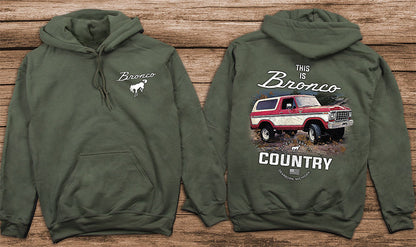 Bronco Country Hoodie