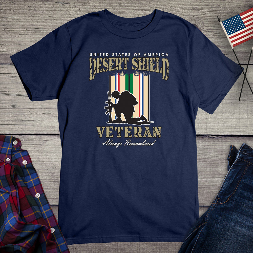 Always Remembered - Desert Shield T-shirt