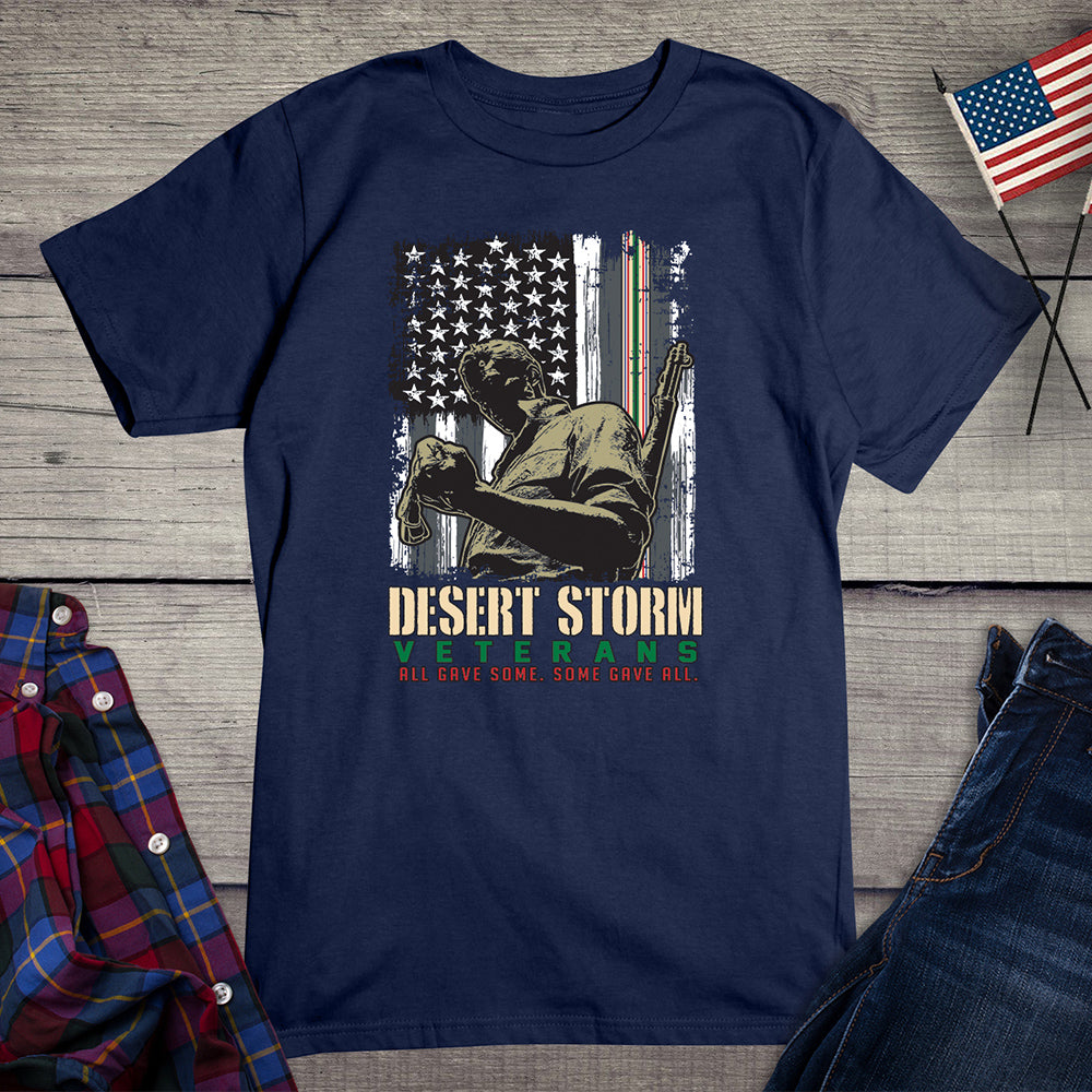 Desert Storm Veterans Flag T-shirt