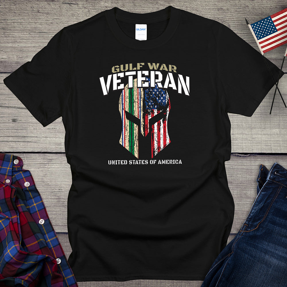 Gulf War Veteran Helmet T-shirt