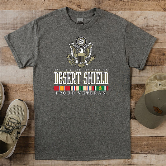 Veteran Eagle - Desert Shield T-shirt