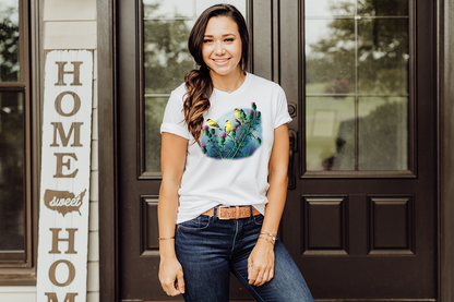 American Goldfinch & Thistle Tee