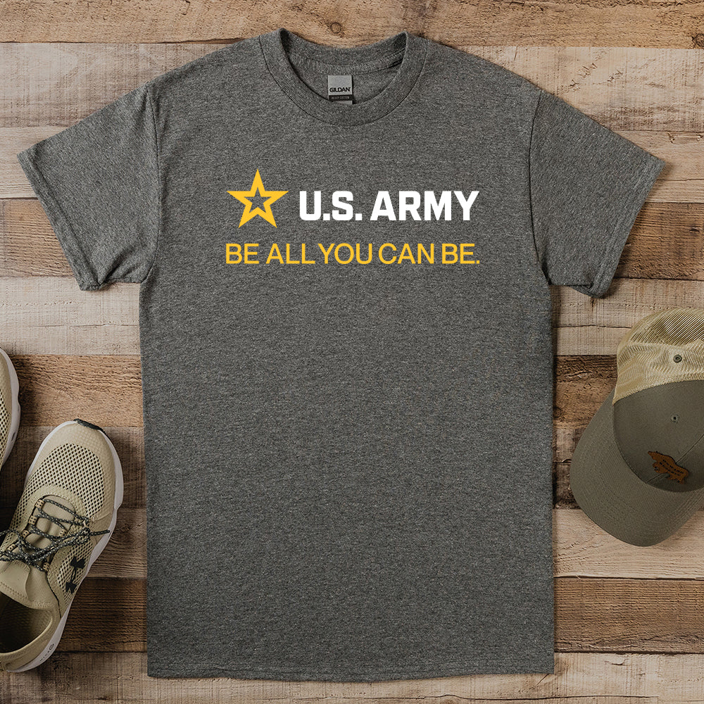 Officially Licensed U.S. Army Logo Strip T-shirt