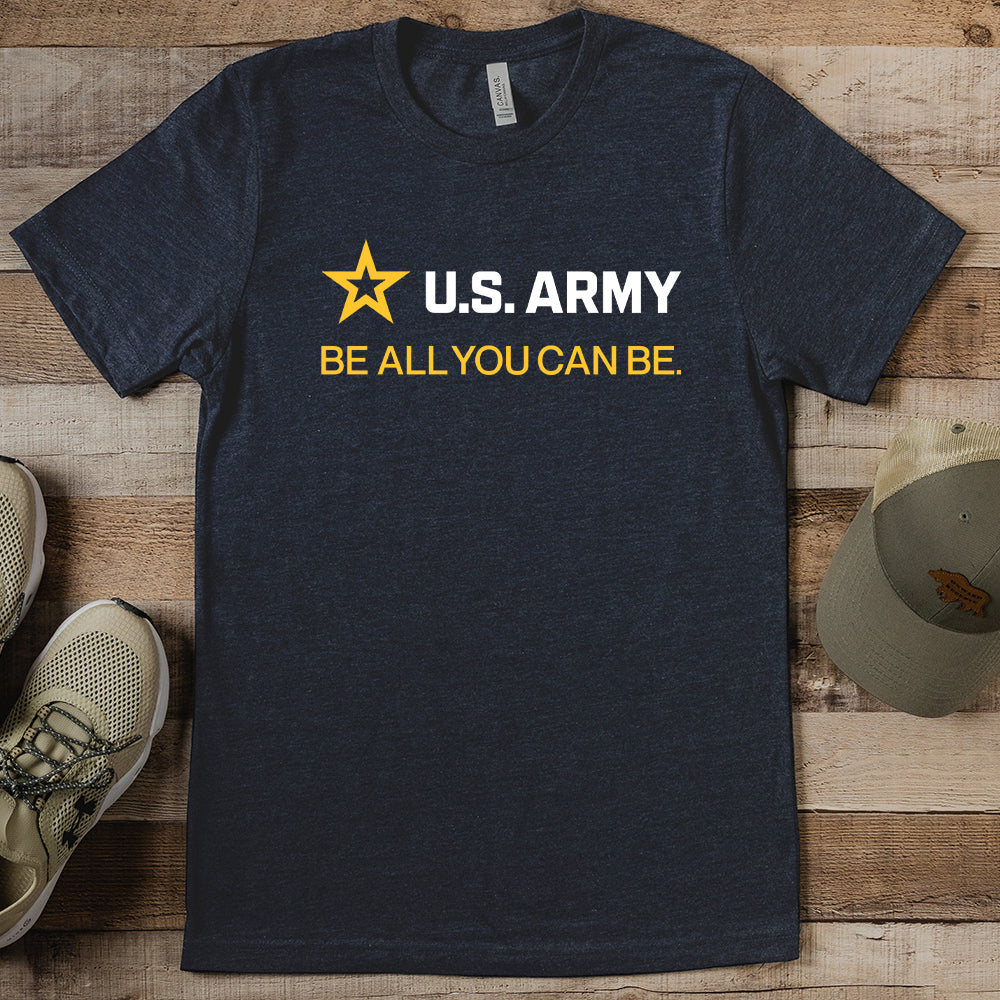 Officially Licensed U.S. Army Logo Strip T-shirt