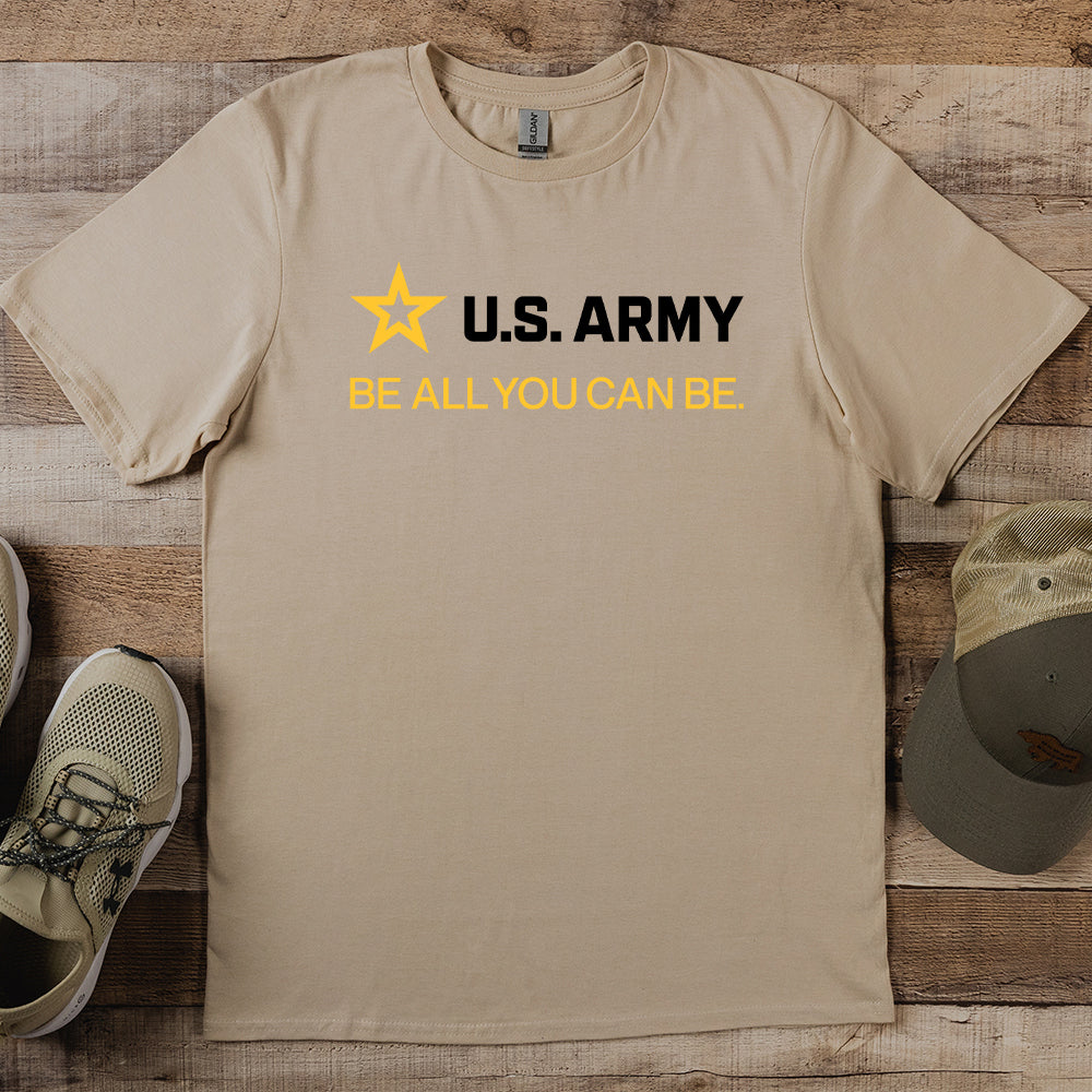 Officially Licensed U.S. Army Logo Strip T-shirt