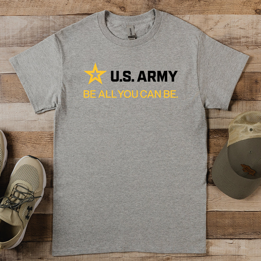 Officially Licensed U.S. Army Logo Strip T-shirt