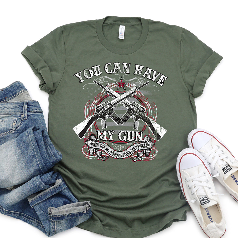 2nd Amendment T-Shirt, Have My Gun Tee, Right to Bear Arms Shirt, Constitution, Guns, America