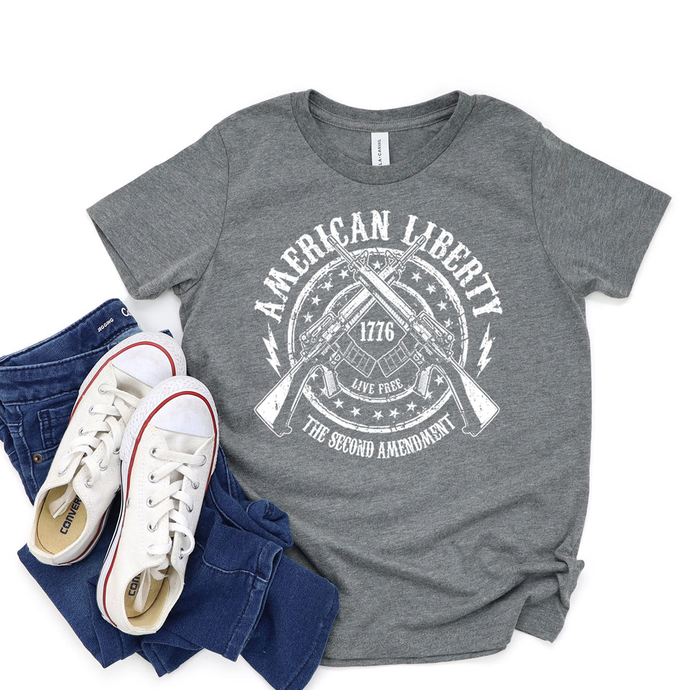 2nd Amendment T-Shirt, American Liberty Tee, Right to Bear Arms Shirt, Constitution, Guns, America