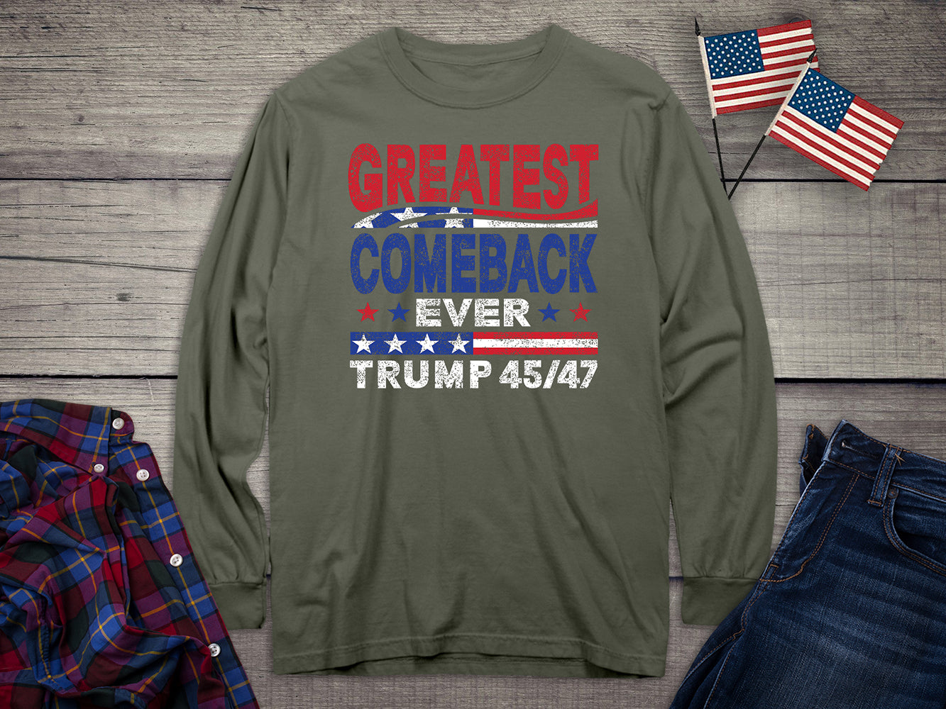 Greatest Comeback Ever Long Sleeve Tee