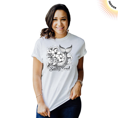 Adult Unisex Salty Soul Solar Tee