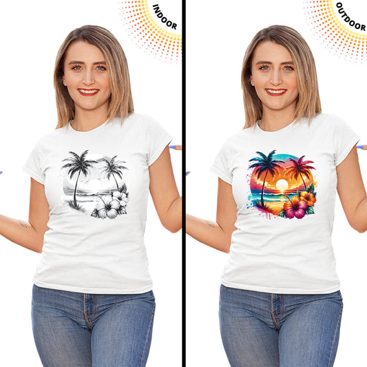 Women's Summer Beach Solar Tee