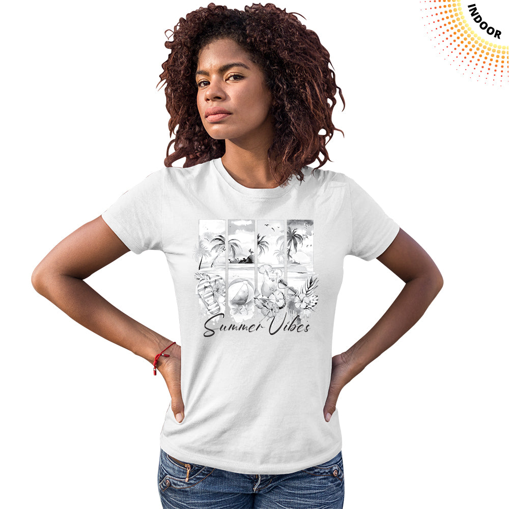 Women's Summer Vibes Solar Tee