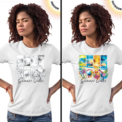 Women's Summer Vibes Solar Tee