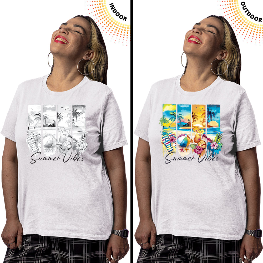 Adult Unisex Summer Vibes Solar Tee