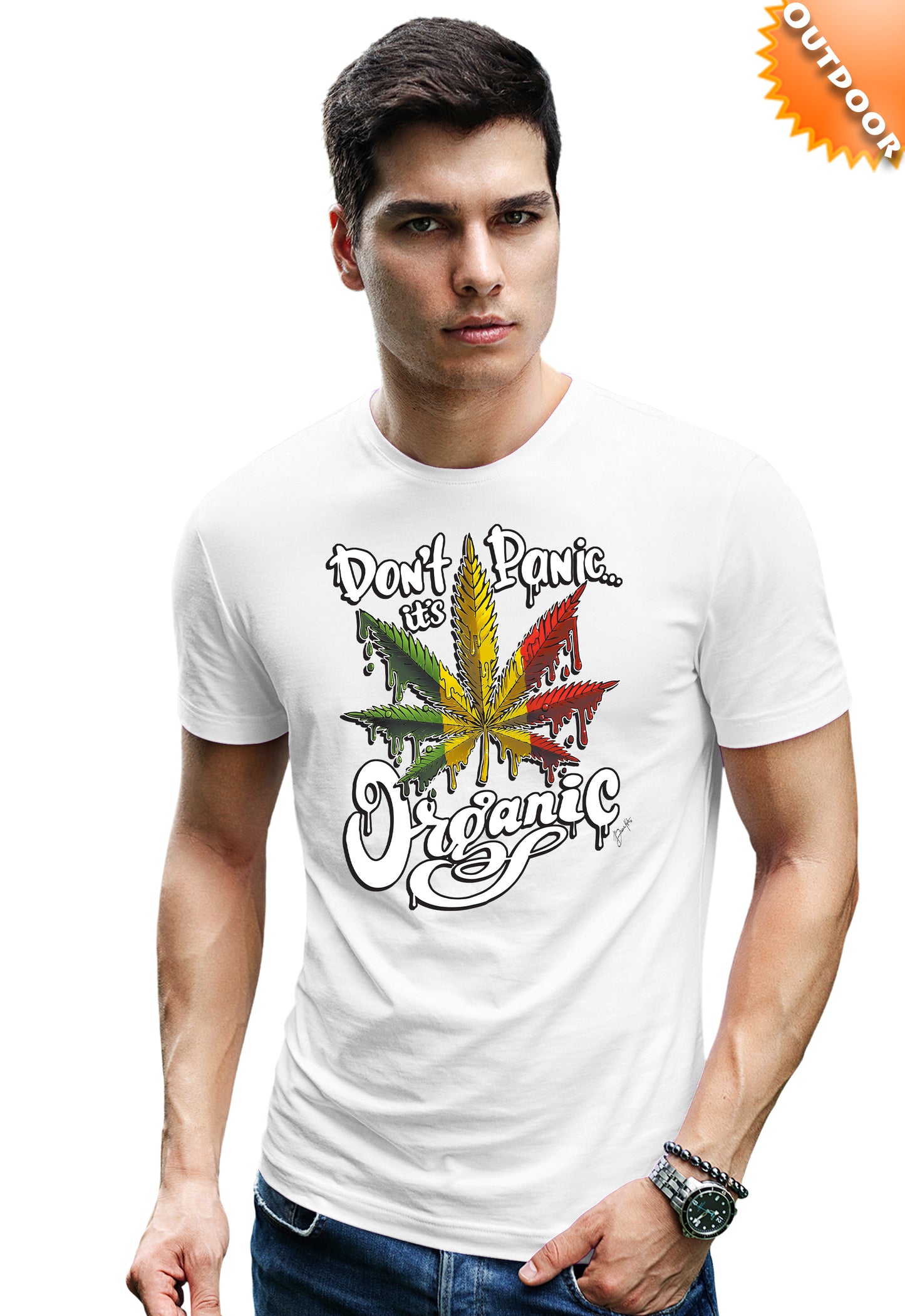 Adult Unisex Don’t Panic Solar Tee