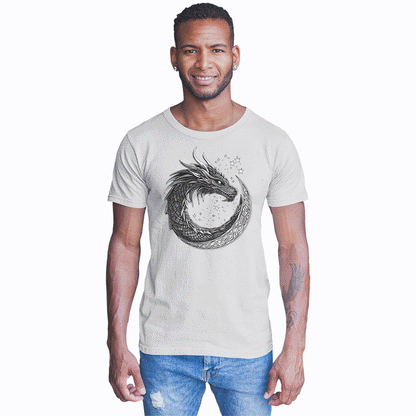 Adult Unisex Celtic Dragon Solar Tee
