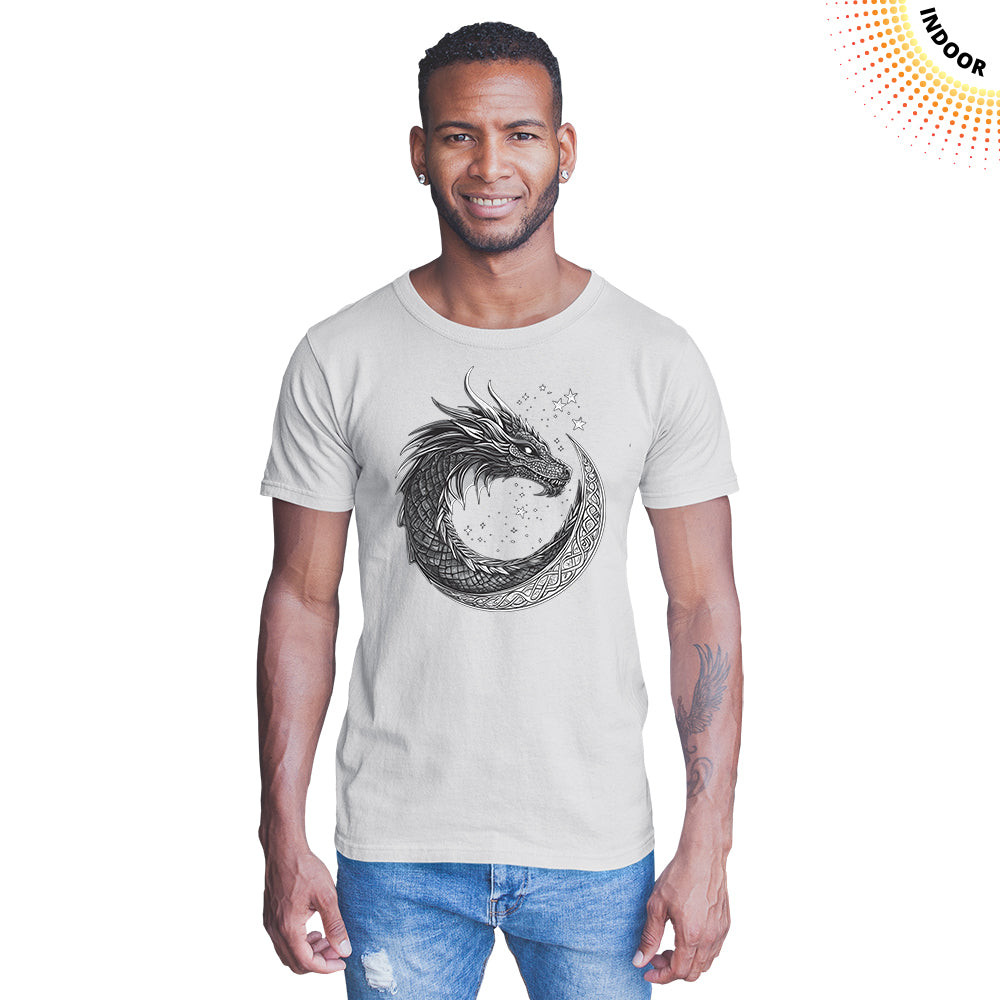 Adult Unisex Celtic Dragon Solar Tee