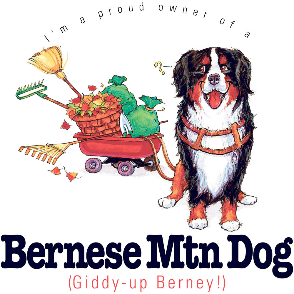 Bernese Mtn Dog T-Shirt, Furry Friends Dogs