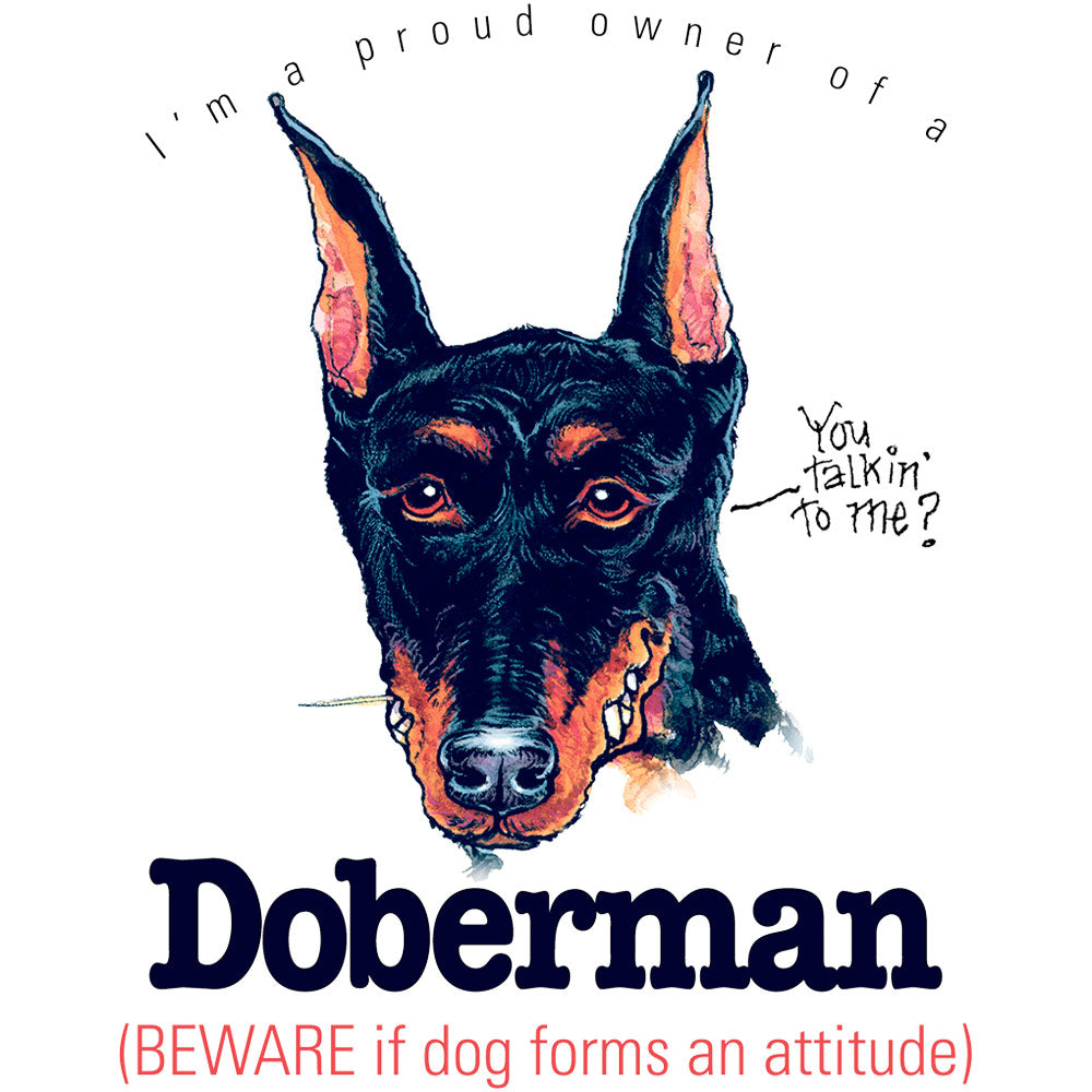 Doberman T-Shirt, Furry Friends Dogs