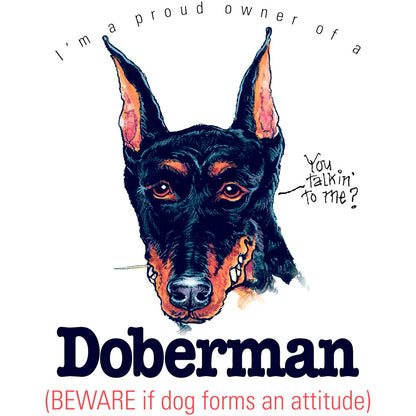 Doberman T-Shirt, Furry Friends Dogs