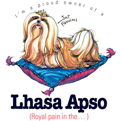 Lhasa Apso T-Shirt, Furry Friends Dogs