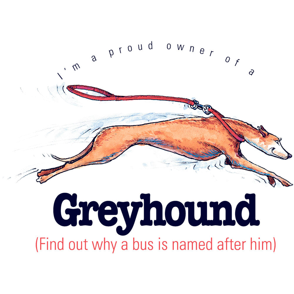 Greyhound T-Shirt, Furry Friends Dogs