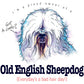 Olde English Sheepdog T-Shirt, Furry Friends Dogs
