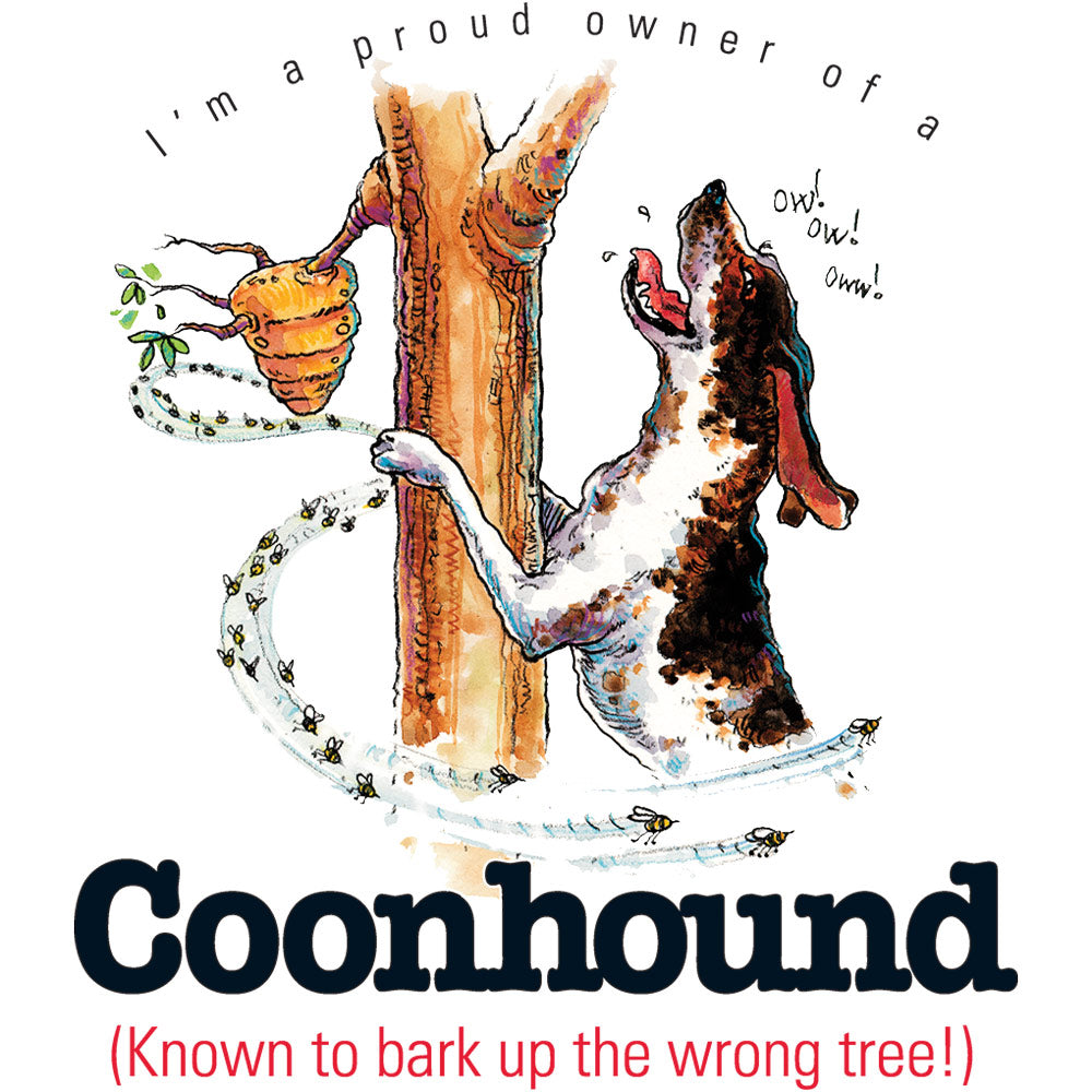 Coonhound T-Shirt, Furry Friends Dogs