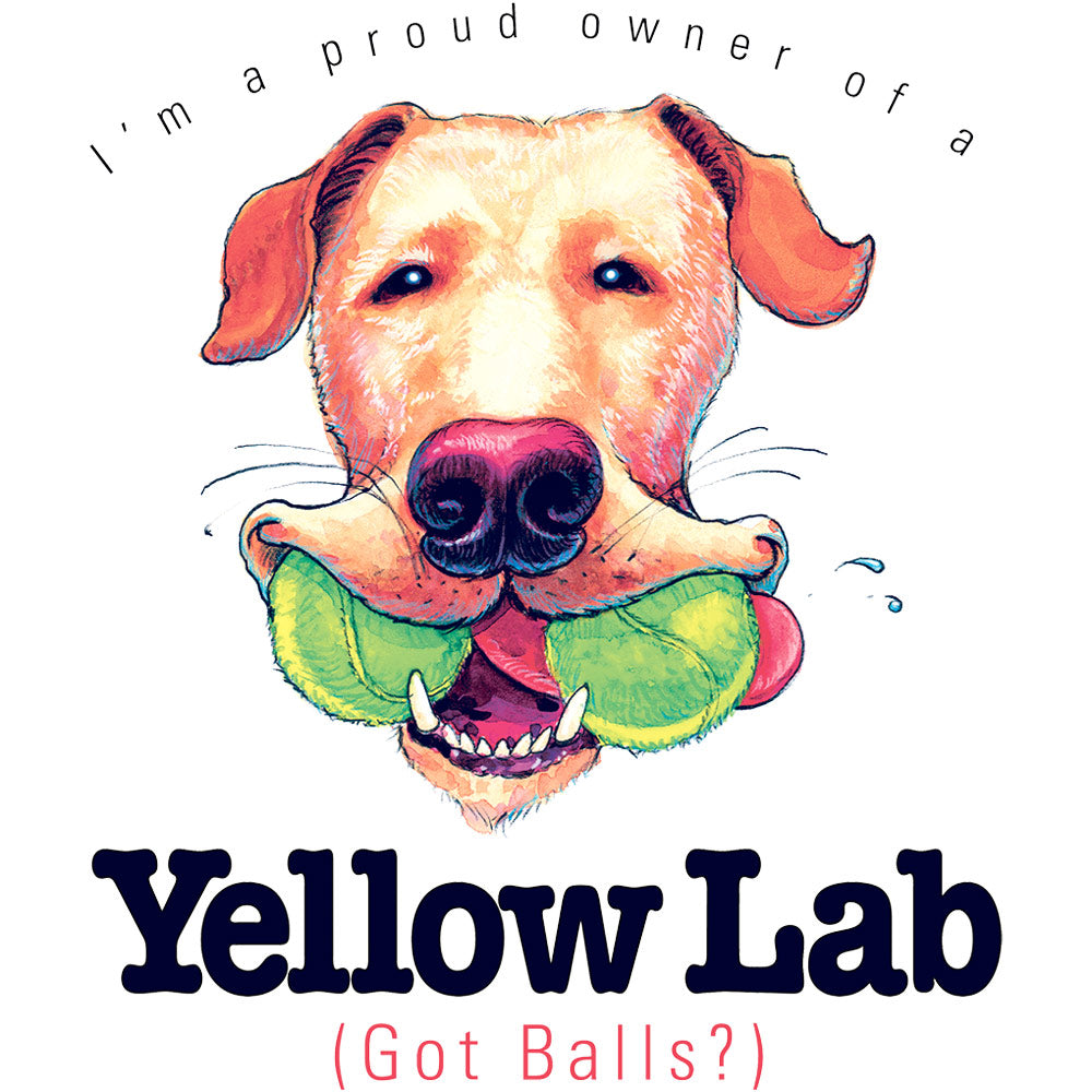 Yellow Lab T-Shirt, Furry Friends Dogs