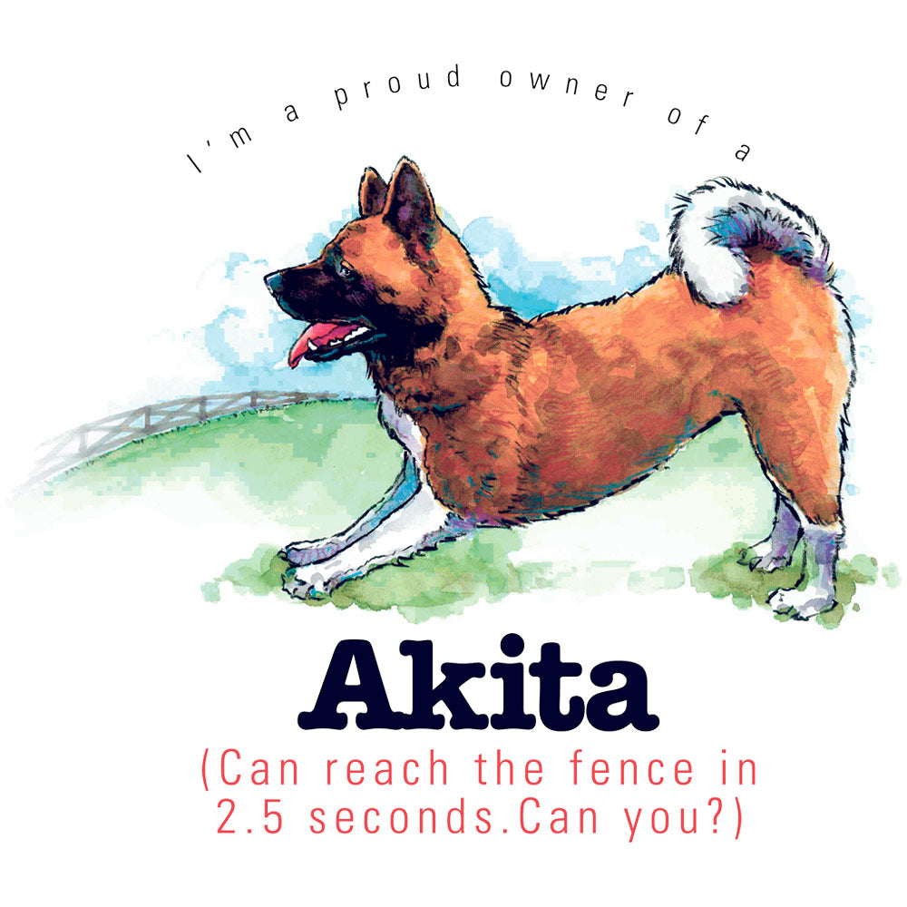 Akita T-Shirt, Furry Friends Dogs