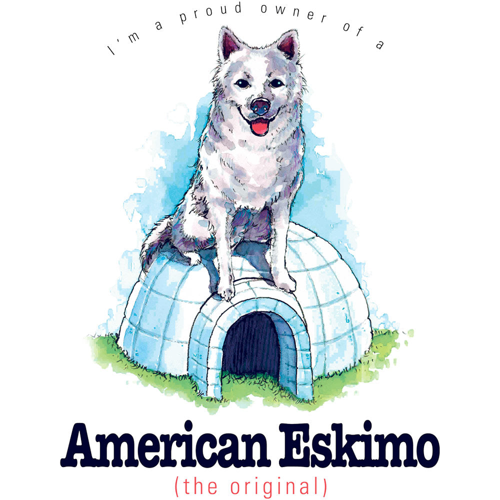 American Eskimo T-Shirt, Furry Friends Dogs