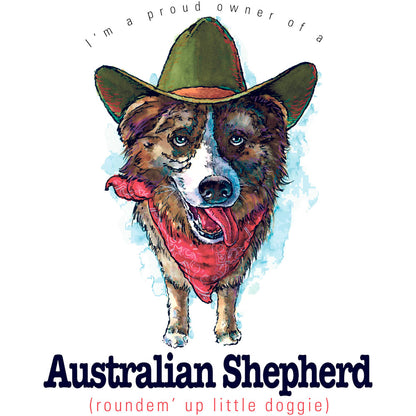 Australian Shepherd T-Shirt, Furry Friends Dogs