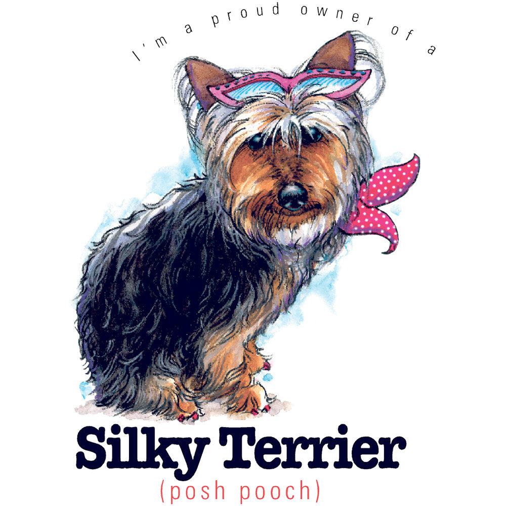 Silky Terrier T-Shirt, Furry Friends Dogs